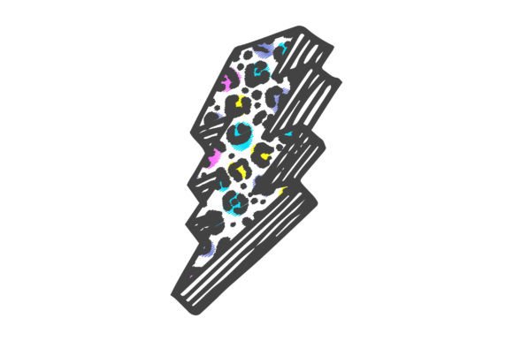 Download Leopard Lightning Bolt SVG Sublimation - Bolt Collection