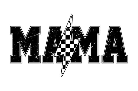 Download Mama Lightning Bolt Checker Design - Bolt Collection