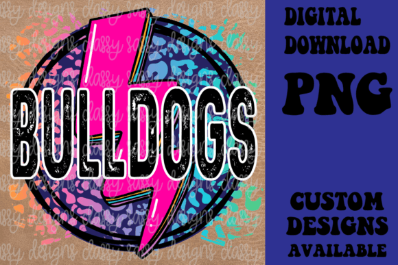 Download Bulldogs Mascot Lightning Bolt - Bolt Collection