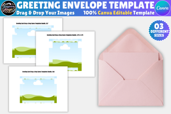 Download Greeting Envelope Canva Template - Template Collection