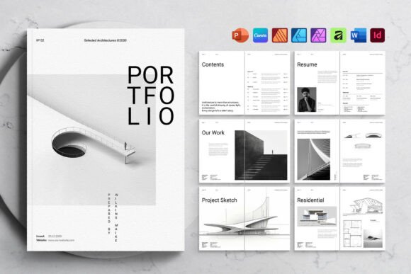 Download Architecture Portfolio Template - Template Collection