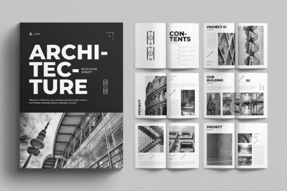 Download Architecture Brochure Template - Template Collection