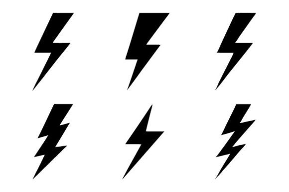Download Lightning Bolt SVG, Thunder Flash Icon - Bolt Collection