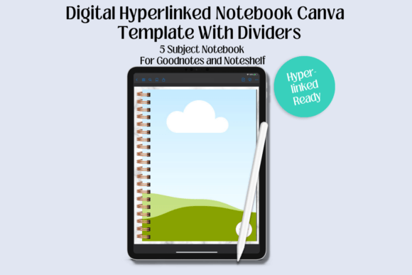 Download Digital 5 Subject Canva Template - Template Collection