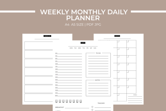 Download Minimalist Bullet Journal Planner - Minimal Collection