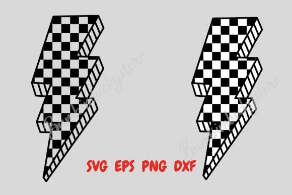 Download Checkered Lightning Bolt Svg - Bolt Collection