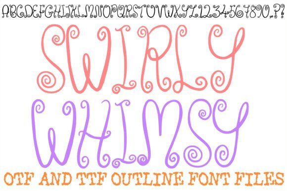 Download Swirly Whimsy - Swirly Collection